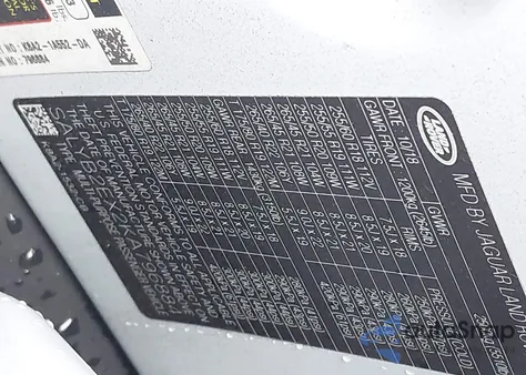 2019 Land Rover Range Rover Velar P250 S z USA, uszkodzony, nr VIN SALYB2EX2KA796884